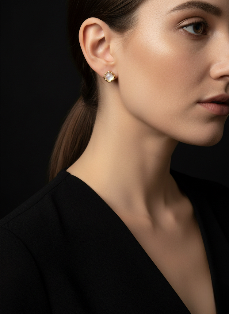 Moonlit Petal Earrings | Earrings | Jueria