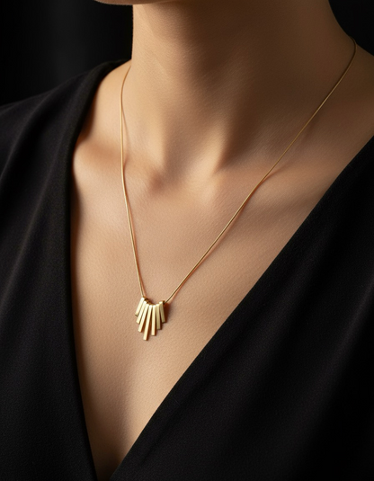 Aurora Radiance Necklace | Pendant Design Under 500 | Jueria