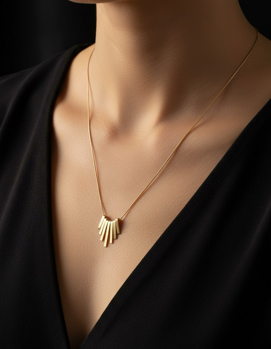 Aurora Radiance Necklace | Pendant Design Under 500 | Jueria