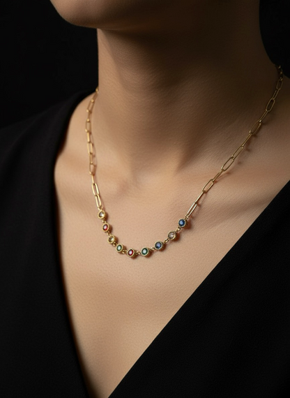 Prism Necklace | Beautiful Simple Necklace Under 500 | Jueria