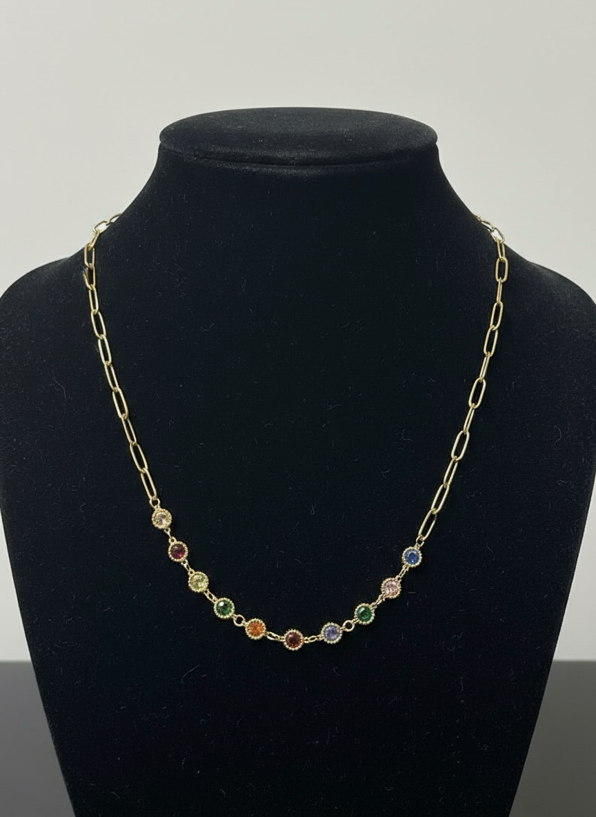 Prism Necklace | Beautiful Simple Necklace Under 500 | Jueria
