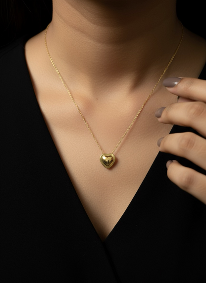 Auric Heart Pendant | Beautiful Heart Shaped Pendent Under 500 | Jueria